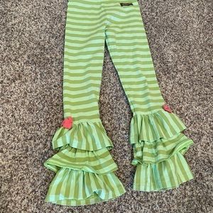 Matilda Jane Ruffle Pants size 6